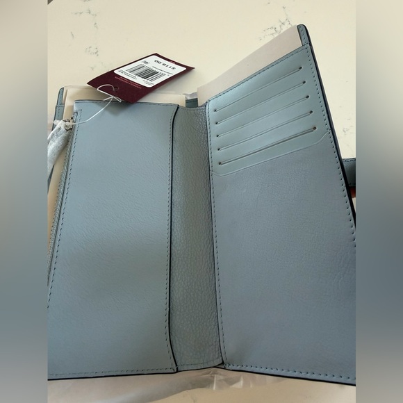 Radley London Willis Street Bifold Blue Leather Wallet, NWT - Picture 3 of 9